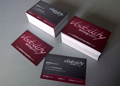 multicolour business card printing